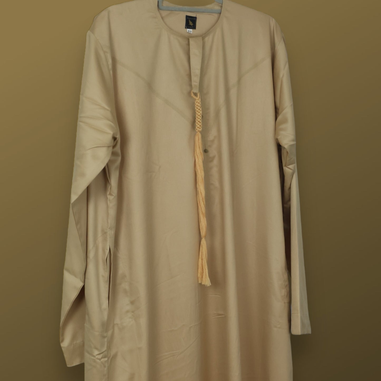 Desert Luxe - Embrace Timeless Elegance in our Beige Premium Thobe