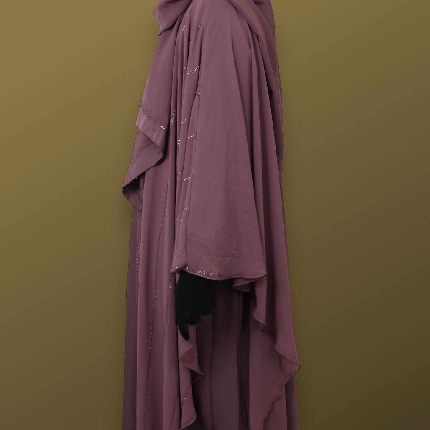 Blush Blossom Glamour Farasha abaya