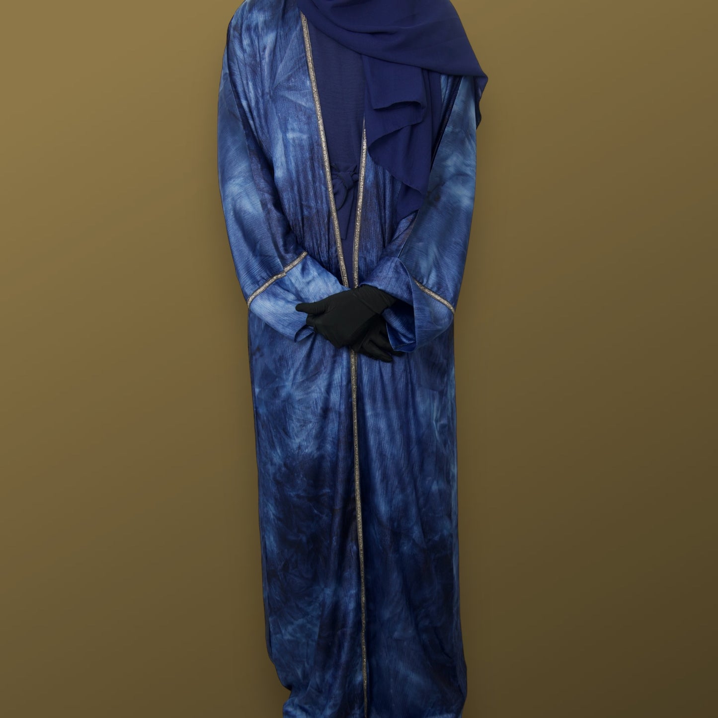 Symphony Sapphire Elegance Abaya Set