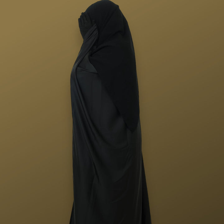 Black Luxe Satin
