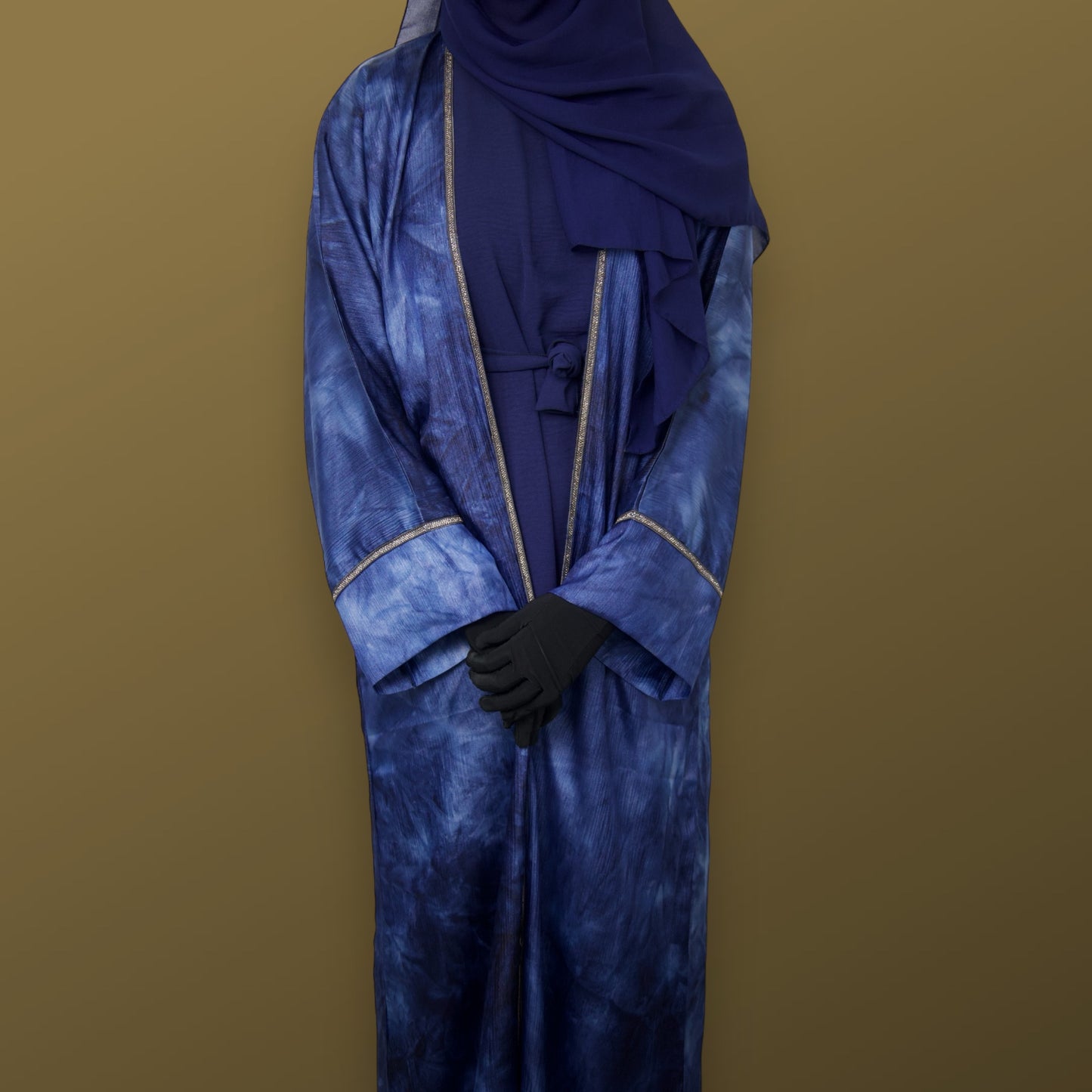 Symphony Sapphire Elegance Abaya Set