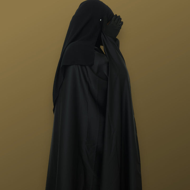 Black Luxe Satin