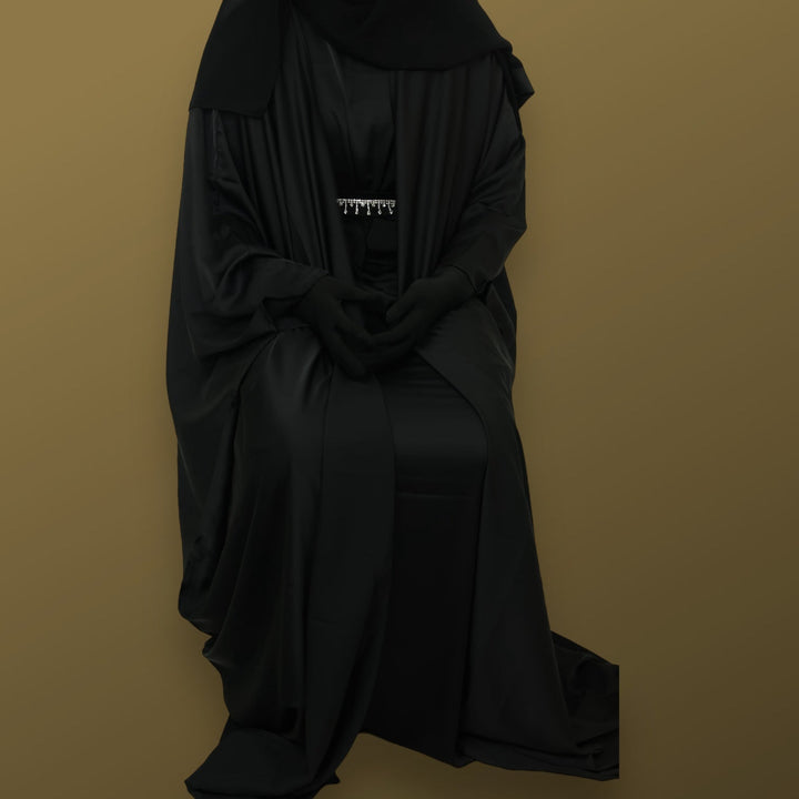 Black Luxe Satin